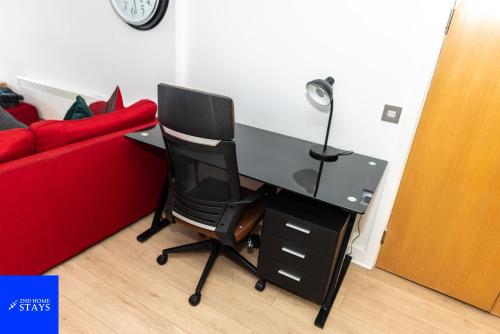 2ndHomeStays-Digbeth-B12 I Large Stylish 2-Bed Apartment I Ensuite I Sleeps 6 I Free Parking & WiFi I Perfect for Work Stays, Relocations & Holiday I Near Birmingham Project Sites & Attractions, Birmingham (fotografie 10)