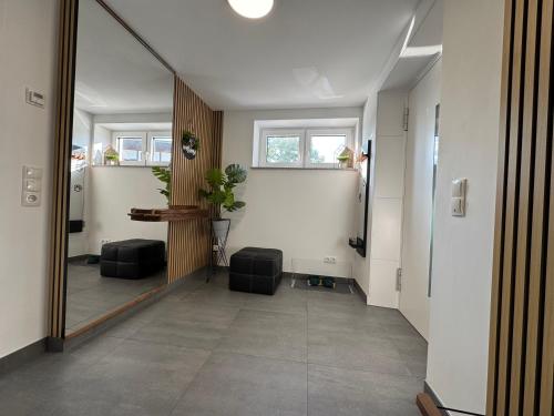 入口, Lilis Ferienwohnung mit Schlossblick 1 in 瓦尔德克