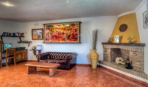 Előcsarnok, Hostal Los Pinos in Zahora