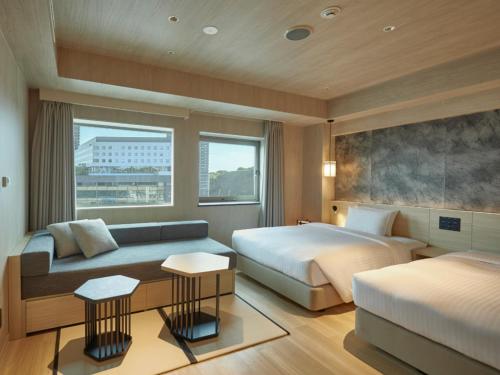 ONE STATION HOTEL KUMAMOTO Room Type - Large Twin Room