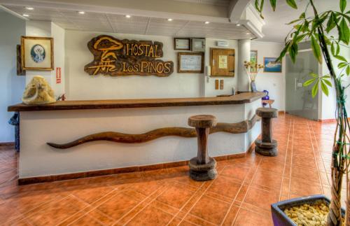 Előcsarnok, Hostal Los Pinos in Zahora