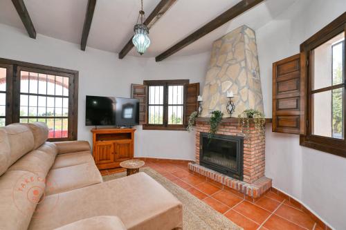 Közös társalgó / TV, Finca Aurelia in countryside Malaga - TCM in Sayalonga