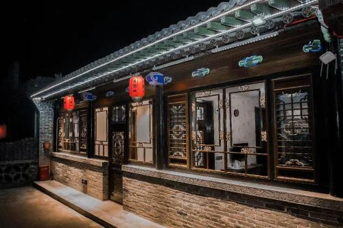 Exterior view, Pingyao Ancient City Manqiankun Inn County Yamen Branch in Jinzhong