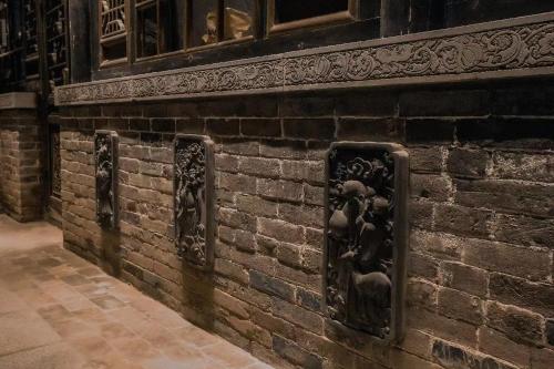 Exterior view, Pingyao Ancient City Manqiankun Inn County Yamen Branch in Jinzhong