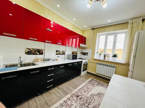 Konyha, DADOW Guesthouse in Naryn