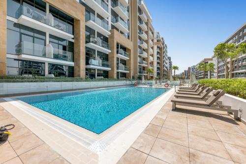 Nordic Luxury Studio wGym & Pool 15min Downtown, Dubai (photo 4)