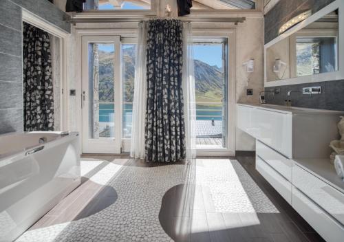 Fürdőszoba, Chalet Ancolie in Tignes Le Lac