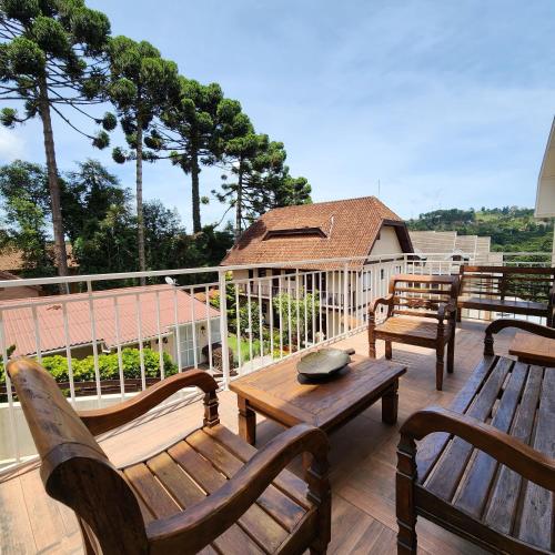 Exterior view, Pousada Kaliman Campos do Jordao - Premium in Campos Do Jordao