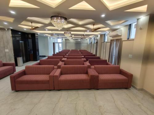 قاعة للمآدب, Aanchal Palace Hotel Jaipur in باوري