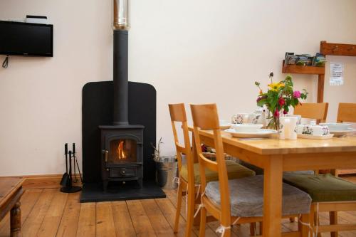Iekārtas, Owls Roost Eco Lodge Apartment Lampeter in Lanfeira Klaidogau