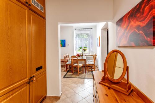 廚房, Pension U Lípy (Pension U Lipy) in 比斯特雷