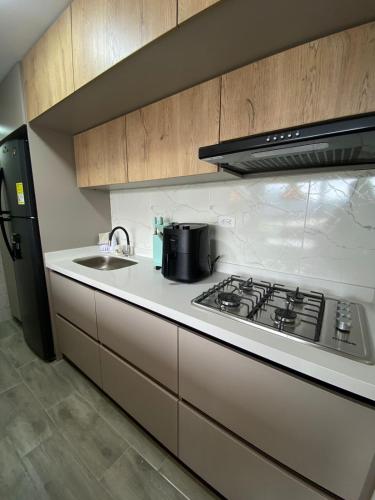 New and Modern APT Manizales in Ecoturistico Cerro de Orro