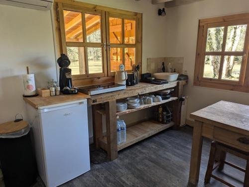 Chalet avec étang privatisé (Chalet avec etang privatise) in 穆蘭拉馬爾克