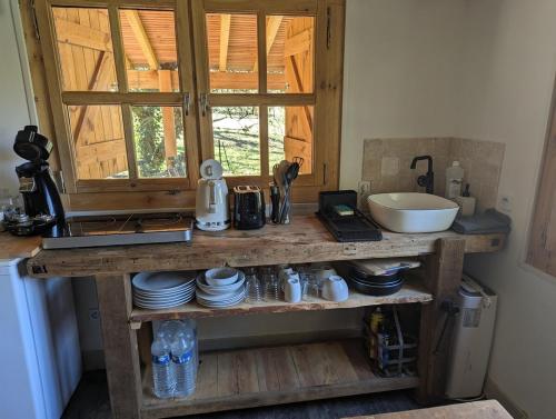 Chalet avec étang privatisé (Chalet avec etang privatise) in 穆蘭拉馬爾克