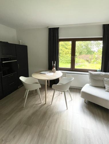 virtuve, Ferienwohnung Alte Warft in Kotzenbüll