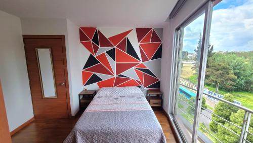 Departamento Privado una habitación y balcón Sector Solca y Embajada EEUU