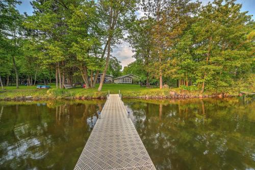 Sarona Serenity Lakeside Retreat with Boat Dock!