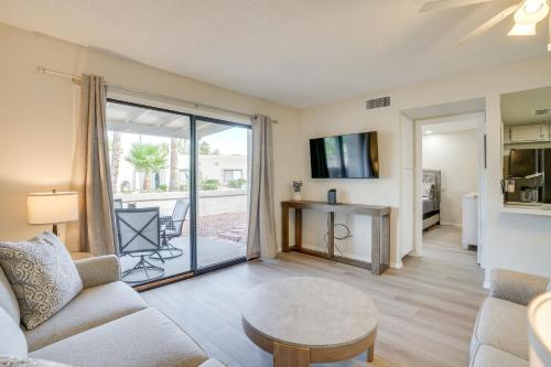 Patio and Pool Access Golf Getaway in Peoria