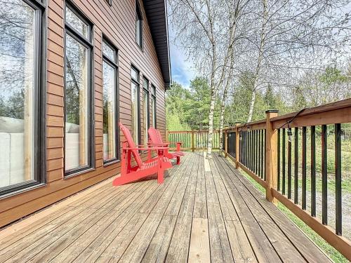 Вид, Vacances Magiques Chalet Skadi Paix Nature in Сен-Дідас