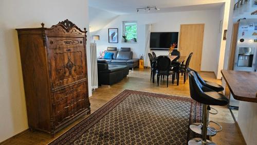 บริการและสิ่งอำนวยความสะดวก, Ferienwohnung am Stadtpark #2, 2BR, 109m2, Parkplatz in อิลเมเนา