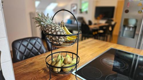 ห้องครัว, Ferienwohnung am Stadtpark #2, 2BR, 109m2, Parkplatz in อิลเมเนา