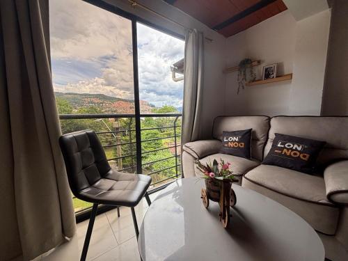 Apartamento Vista Bella en la mitad de Medellin, Medellín (fotografie 4)