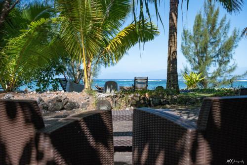 Strand, Manomano Lodge in Papara