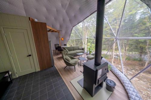 Les Domes de la Riviere Alick B - Riviere et SPA in Saint-Paul-De-Montminy (QC)