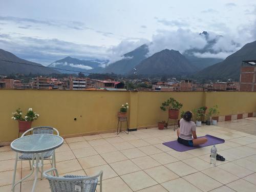 Erkély/terasz, Chaska valle Inn in Urubamba