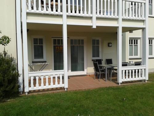 Balcony/terrace, Apartment 85 im Dunenpark in Ostseebad Binz