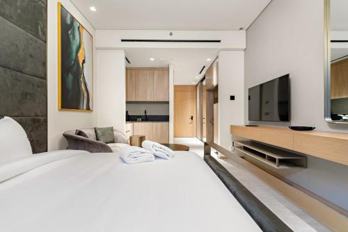 Modern Studio Near Burj Khalifa & Dubai Mall with Pool, Gym, Concierge & Parking, Dubaj (zdjęcie 10)