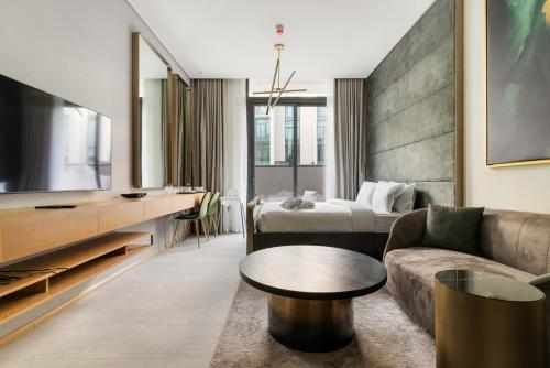 Modern Studio Near Burj Khalifa & Dubai Mall with Pool, Gym, Concierge & Parking, Dubaj (zdjęcie 4)