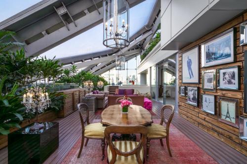 Balcony/terrace, Hotel Eclat Beijing in Sanlitun Bar St. & Embassy Area