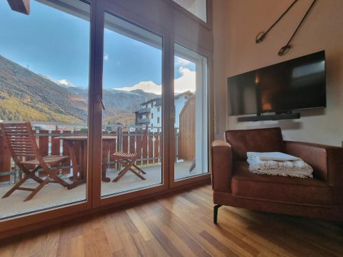 Haus Serac in Saas-Fee, Schweiz