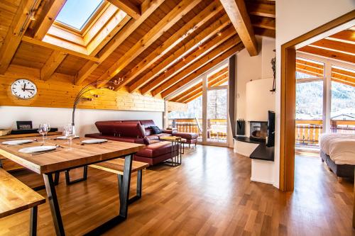 Chateau Penthouse in Saas-Fee, Schweiz
