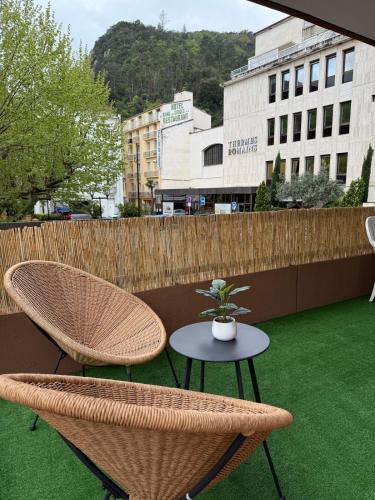 Studio tout équipé face aux thermes - Location saisonnière - Amélie-les-Bains-Palalda