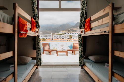 Balkon/teras, ENDLESS SUMMER HOSTEL in Tenerife