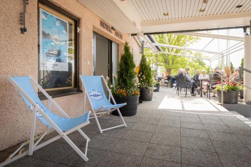 ระเบียง/ชานเรือน, Hotel Adlon in มาเรียฮาม