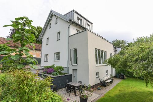 A szálláshely kívülről, Waldgold Chalet in Friedrichroda