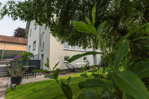 A szálláshely kívülről, Waldgold Chalet in Friedrichroda