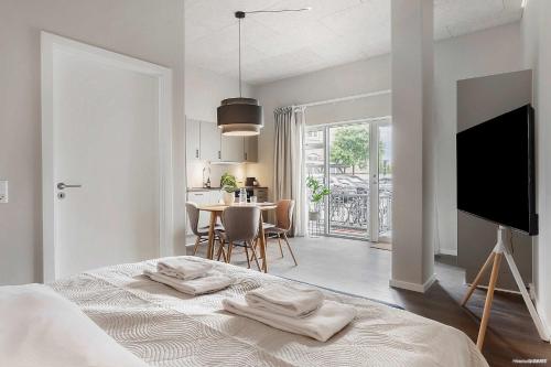 Chic Ground-Floor Studio in Midtown, Aarhus (zdjęcie 10)