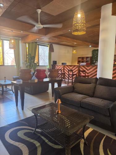 Restaurant, Seafront Residences in Bijilo