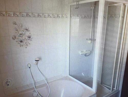 浴室, Ferienwohnung Hüttenholzstraße (Ferienwohnung Huttenholzstraße) in 伊爾梅瑙