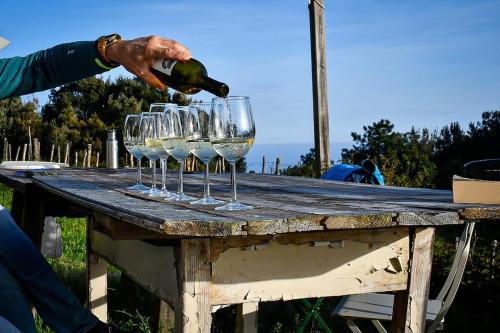 balkon/terras, Rifugio Cinque Terre in Campiglia