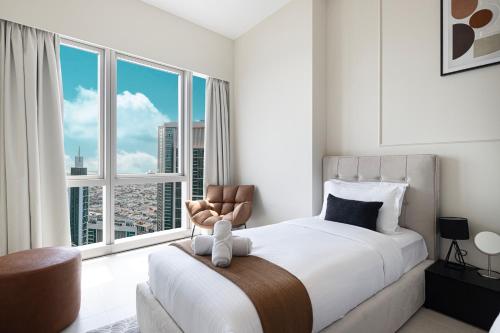 Luxury 2BR Sea View Walk to Burj & Dubai Mall, Dubaj (fotografie 6)