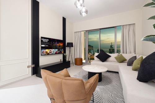 Luxury 2BR Sea View Walk to Burj & Dubai Mall, Dubaj (fotografie 7)
