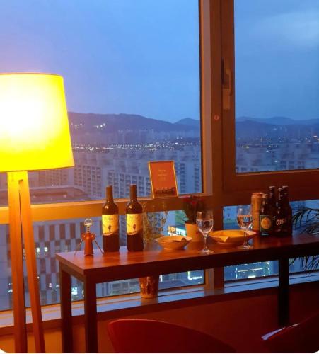 House on a high floor with beautiful sunsets, Gwangju (foto 9)