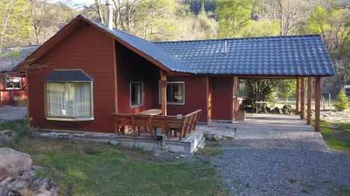 . Cabaña para 6 personas camino a Termas de Chillán