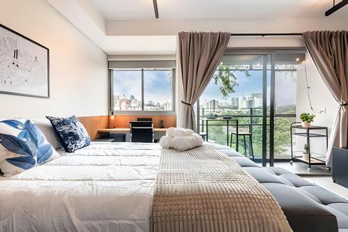 Studio Alto Padrão c Vista Inrível Pinheiros PG708, San Paolo