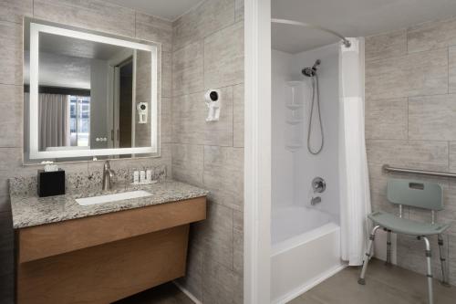 King Suite - Mobility Access/Non-Smoking room in The Harrison Hotel Downtown Hollywood FL an Ascend Collection Hotel